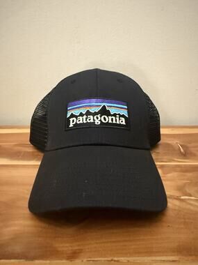 Patagonia Adjustable Black Trucker Hat Men’s Or Unisex Excellent Condition